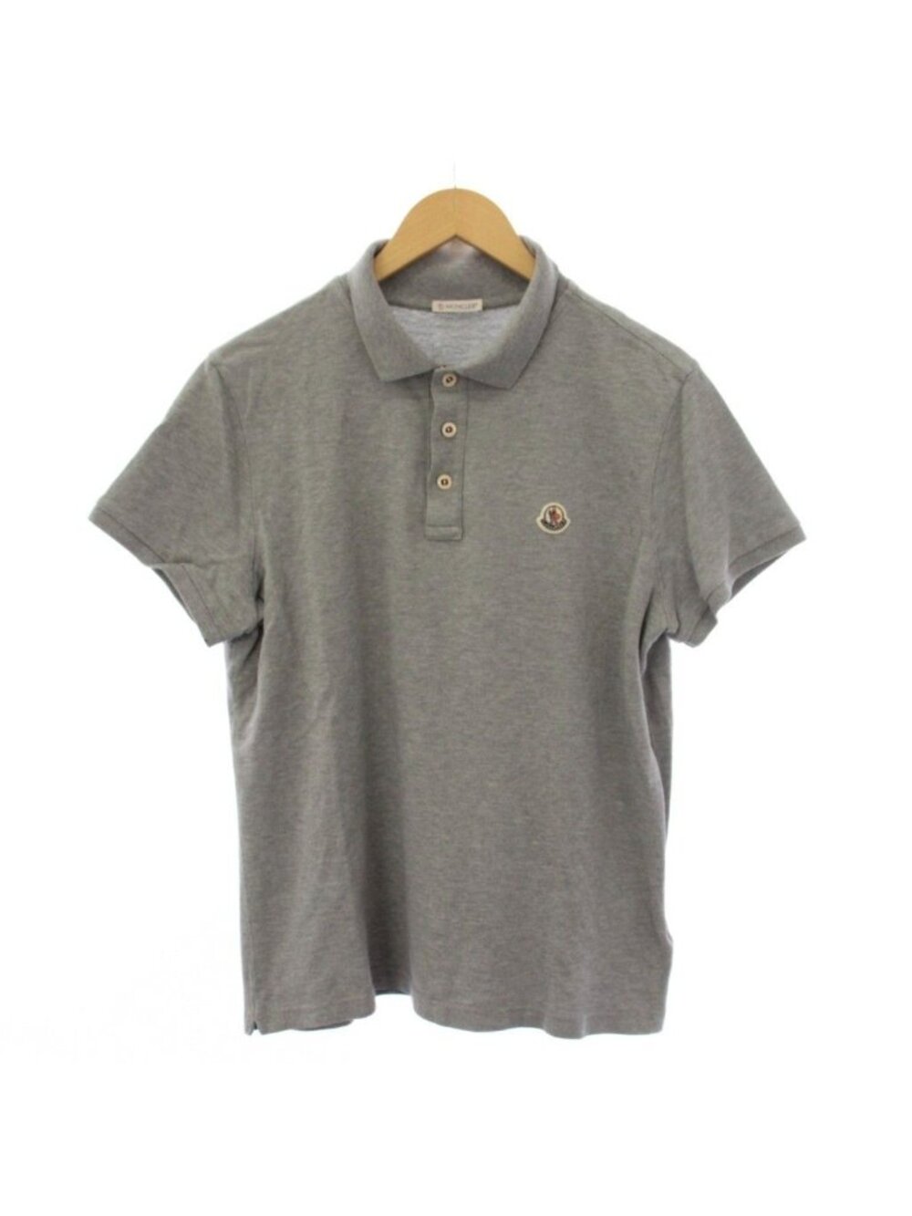 Moncler Maglia Polo Manica C Shirt Short Sleeve Gray L